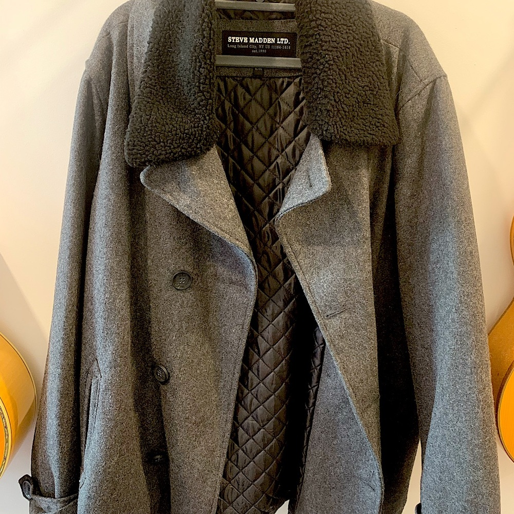 Steve Madden Wool Peacoat
